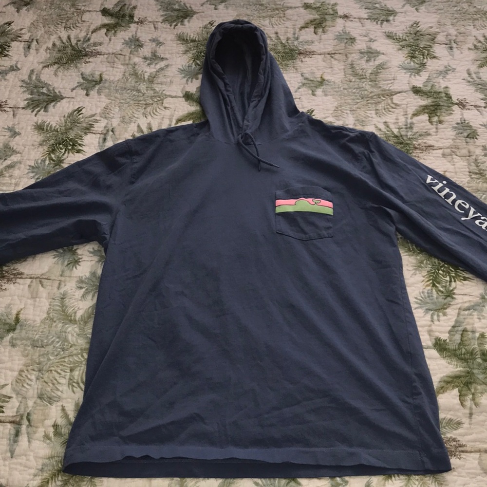 VV light weight pocket draw string hoodie
